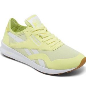 Reebok Classic Nylon Sneakers Energy Glow Green